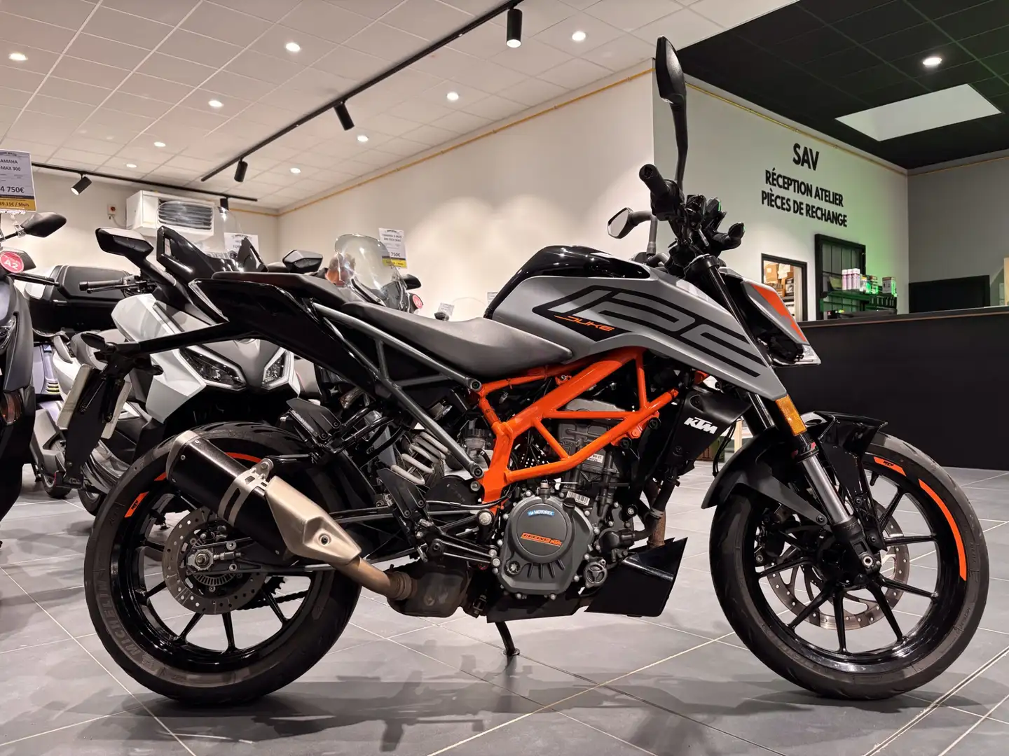 KTM 125 Duke Szary - 2
