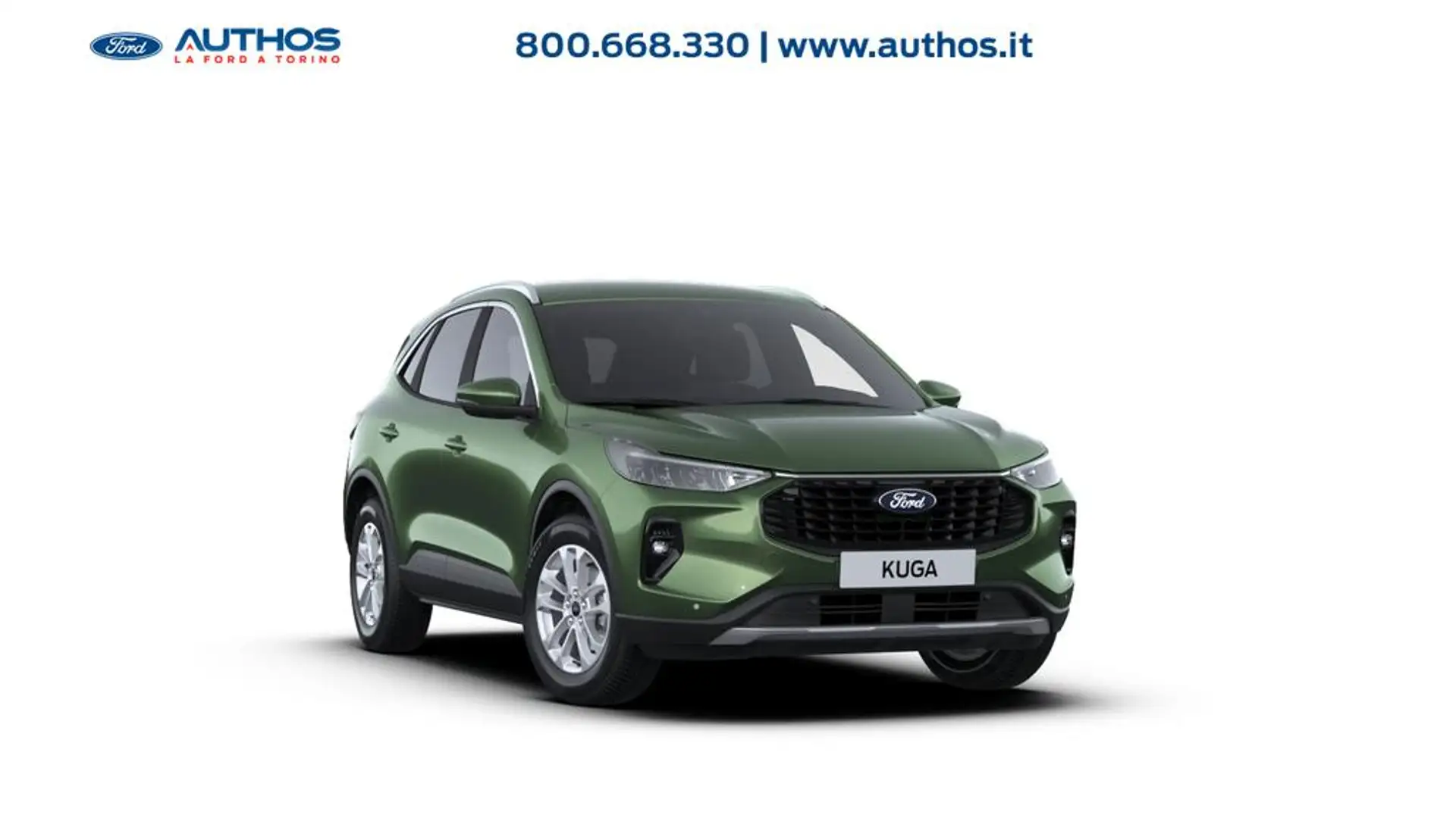 Ford Kuga 2.5 phev Titanium 2wd 243cv auto Verde - 1