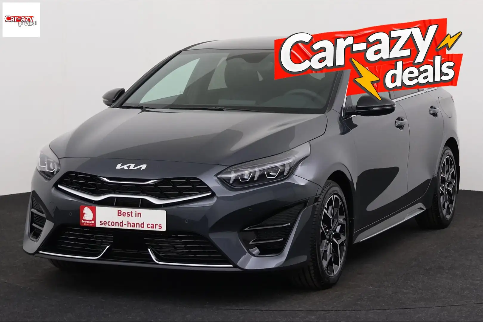 Kia GT-LINE 1.5T-GDi 7DCT + A/T + CARPLAY + GPS + CAM Сірий - 1