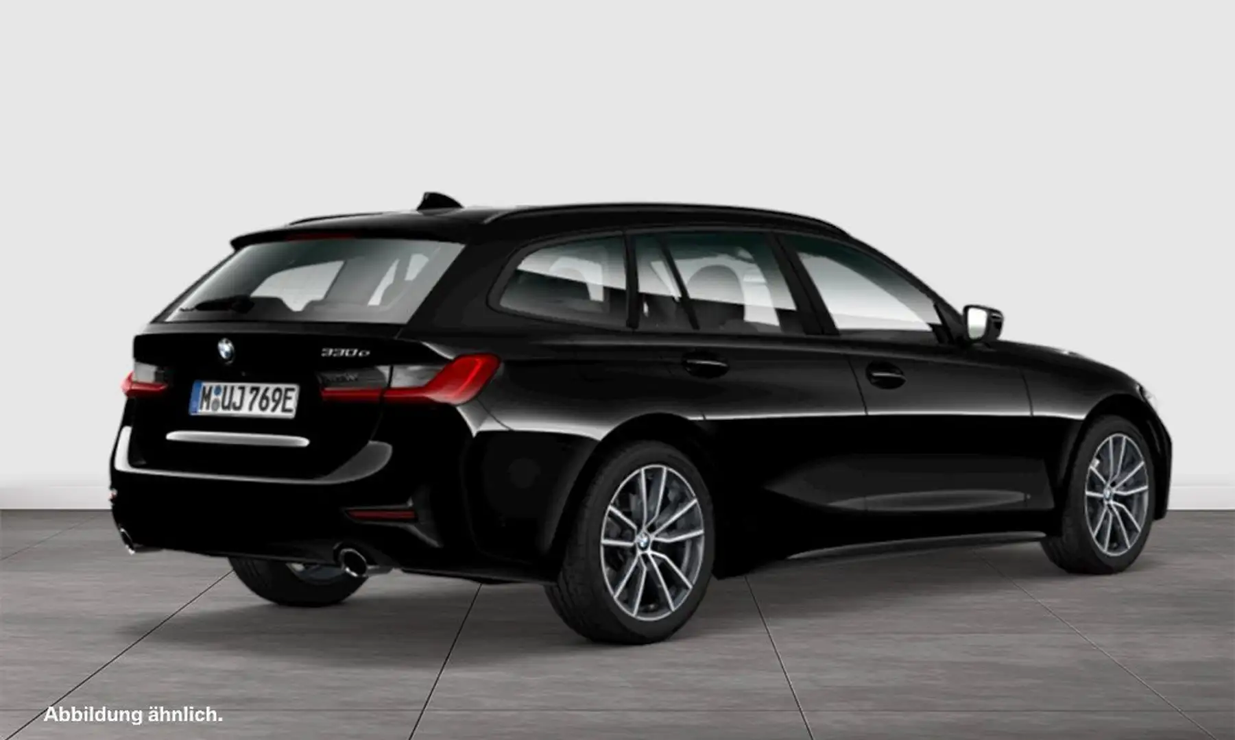 BMW 330 e Advantage Aut Nav LED HiFi Drive+Park 18" Schwarz - 2