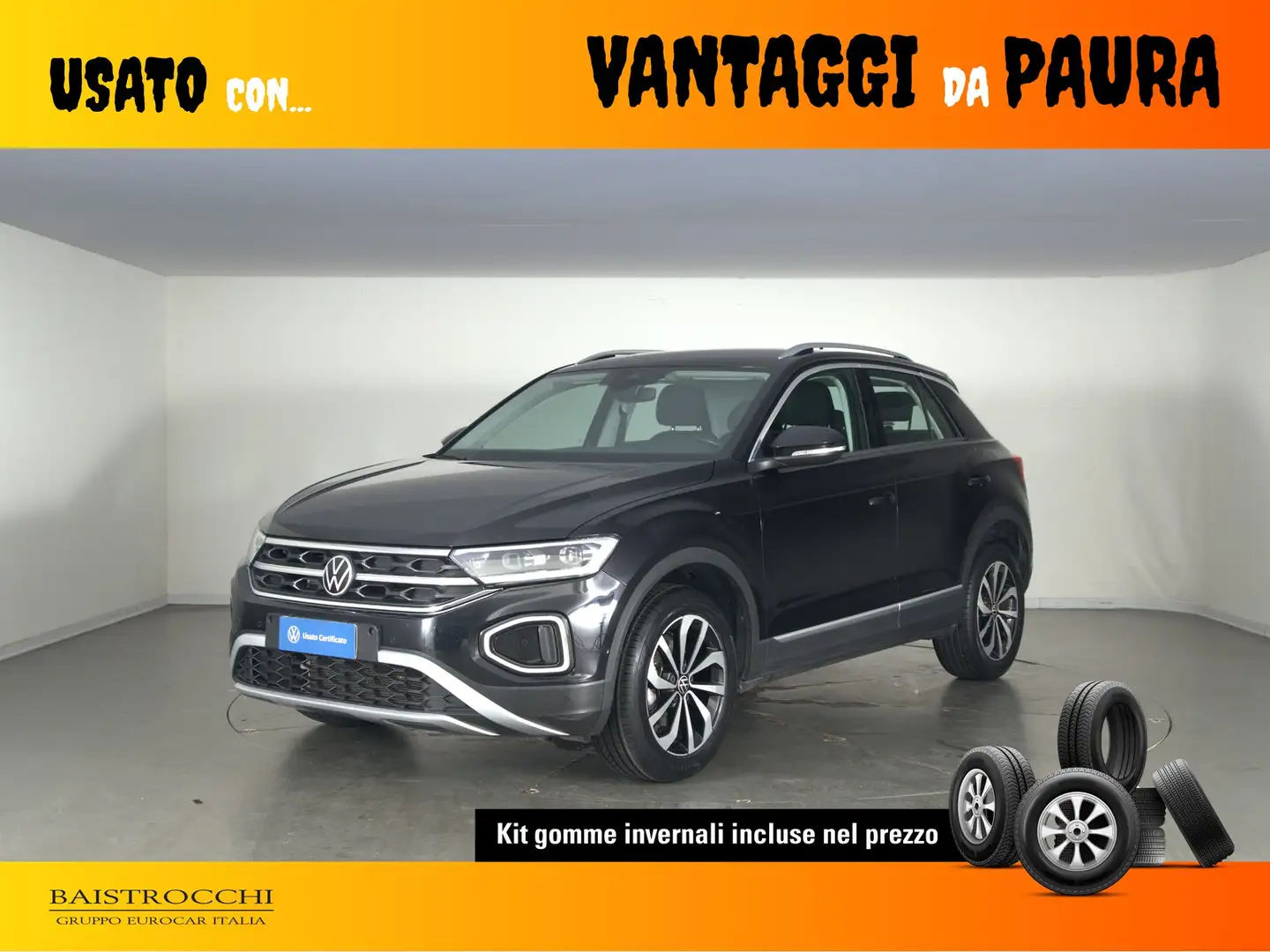 Volkswagen T-Roc 1.0 tsi style 110cv Nero - 1