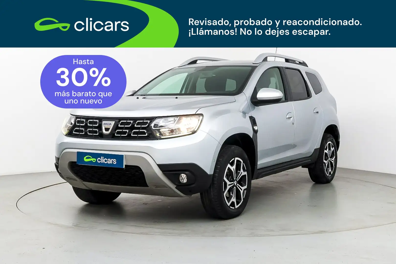 Dacia Duster 1.6 Prestige 4x2 85kW Plateado - 1