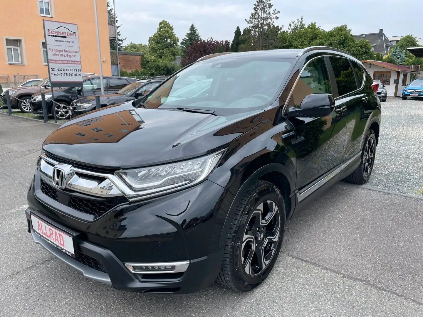 Honda CR-V 2.0 i-MMD Hybrid 4WD Sport Line eCVT Чорний - 1