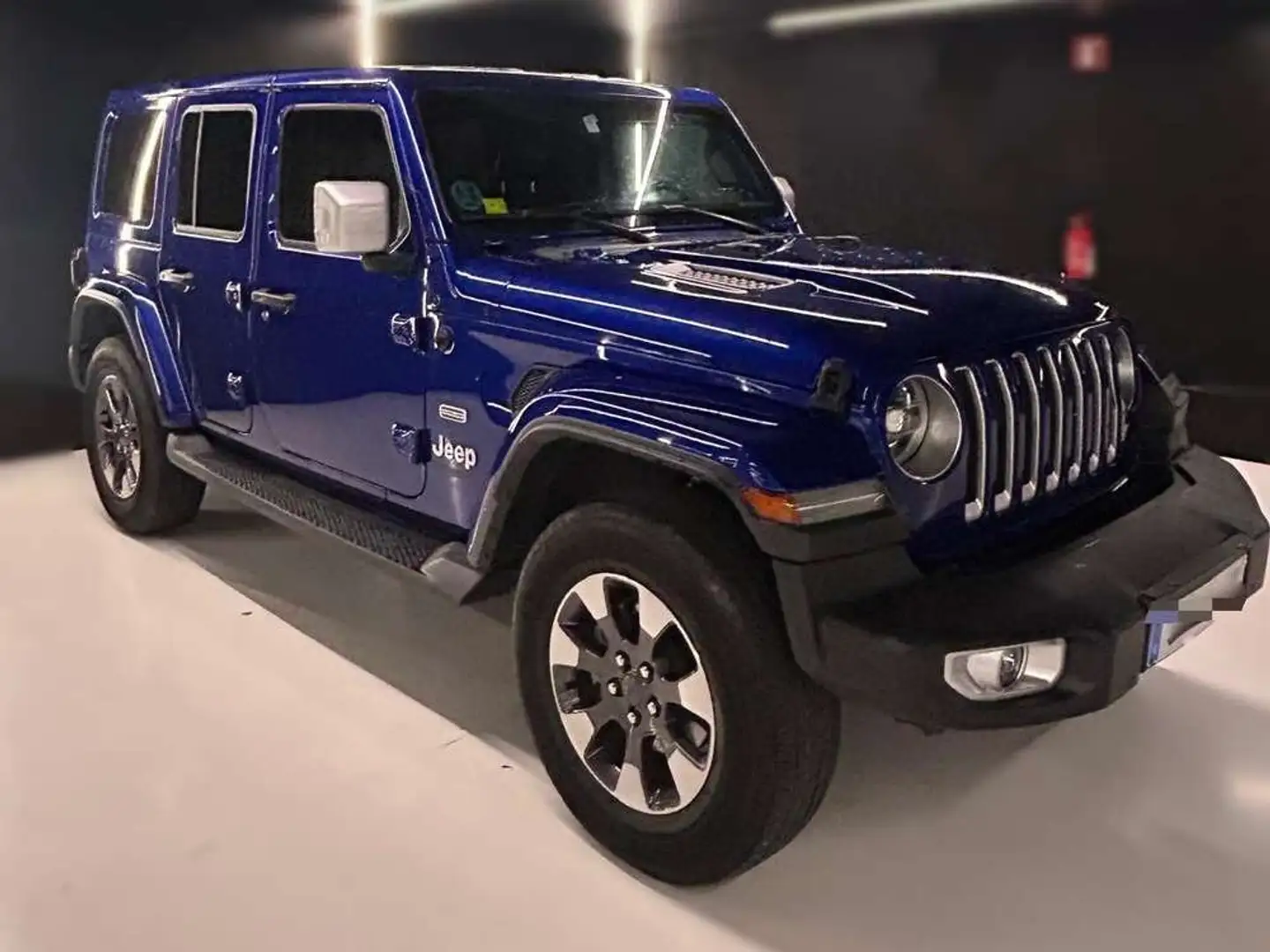Jeep Wrangler 4p 2.2 CRD Sahara 8ATX E6D Azul - 2