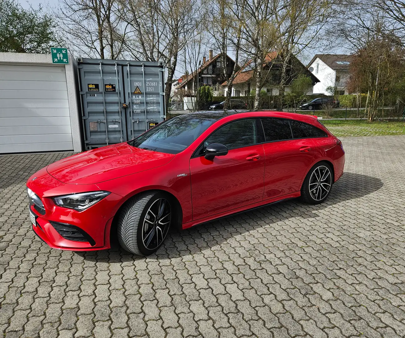 Mercedes-Benz CLA 35 AMG AMG CLA 35 4Matic Shooting B AMG Speedshift 7G-DCT Rouge - 2