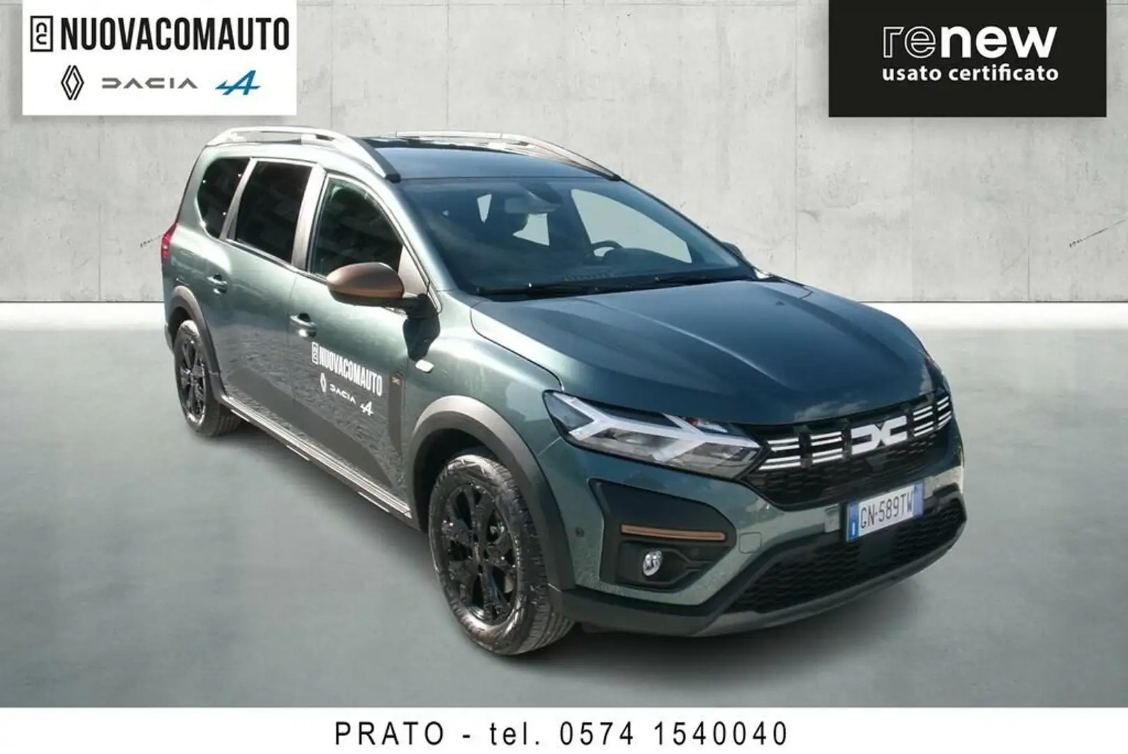 Dacia Jogger 1.6 hybrid Extreme 140cv 7p.ti Verde - 2