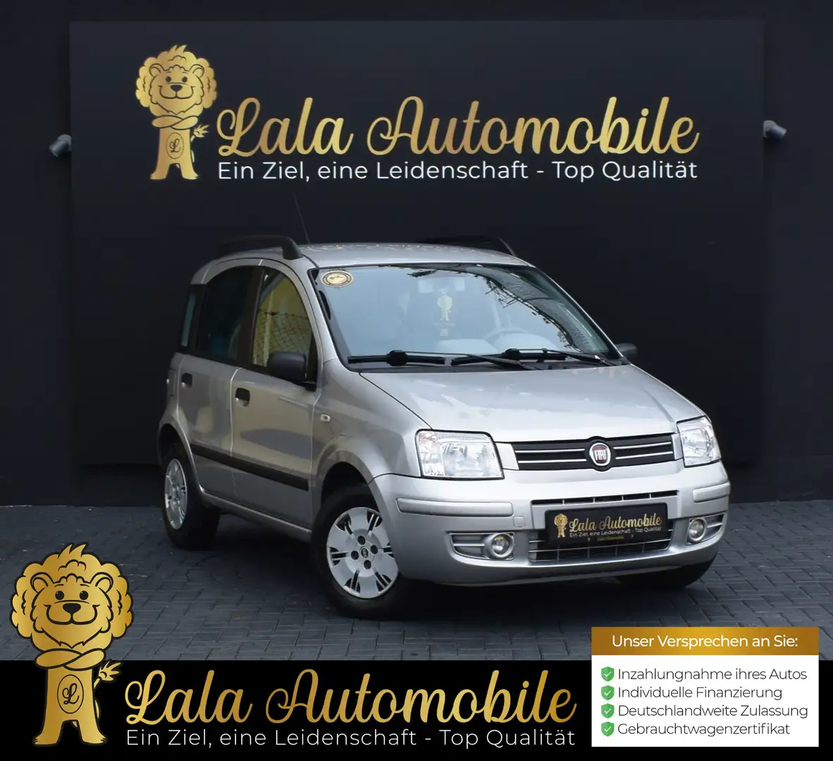 Fiat Panda 1.2 8V Dynamic KLIMA RADIO SERVO AUTOMATIK Silber - 1