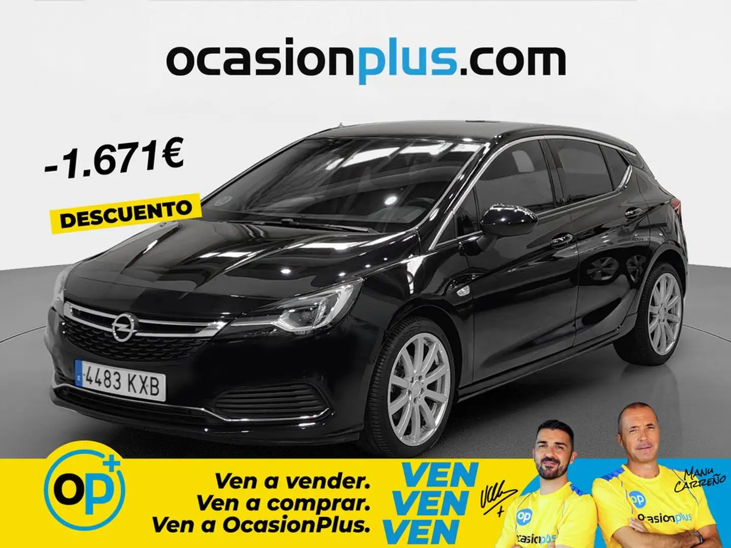 Opel Astra 1.6CDTi S/S GSi Line 136 Negro - 1