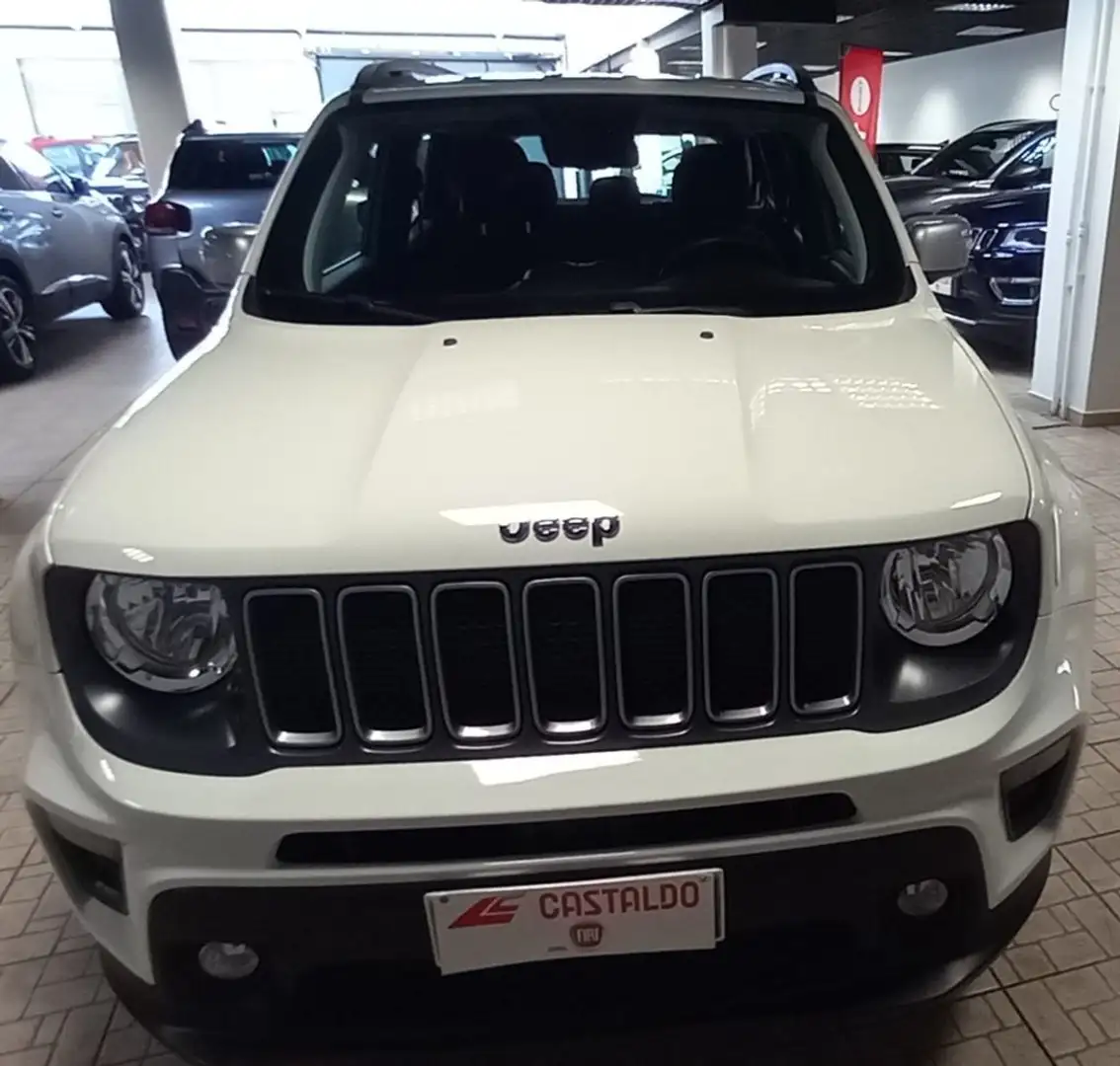 Jeep Renegade 1.6 Mjt 130 CV Limited Blanc - 1