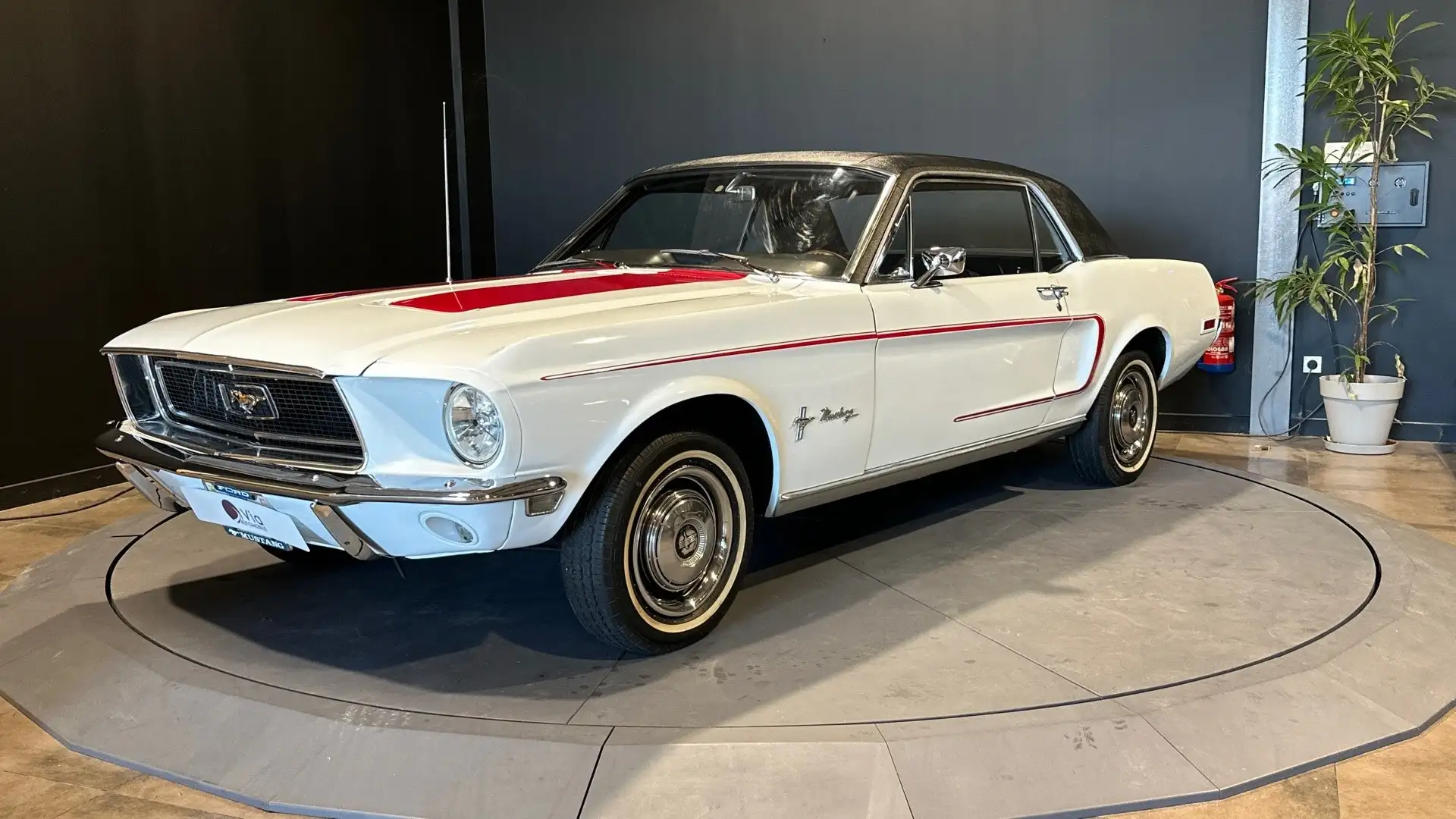 Ford Mustang L200 Ci 3.3 Code T 6 cylindres Weiß - 1