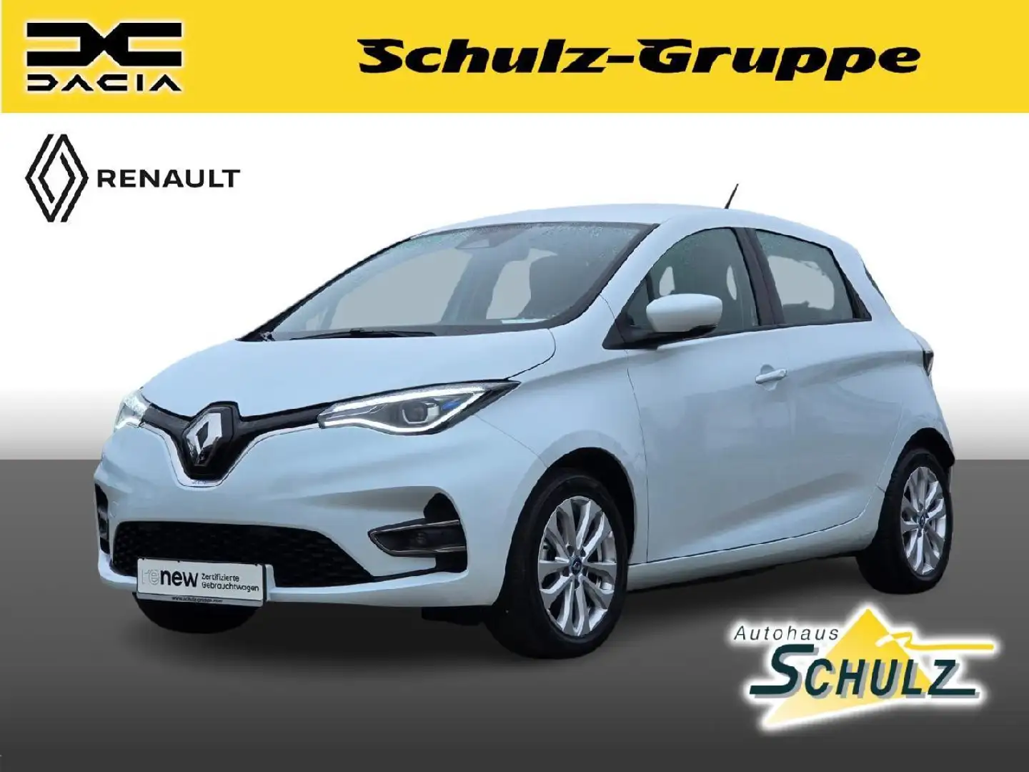 Renault ZOE EXPERIENCE R135 Z.E. 50 Batteriemiete Blanc - 1