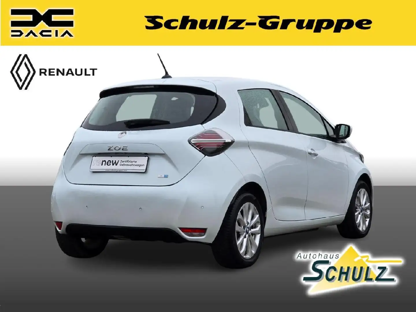 Renault ZOE EXPERIENCE R135 Z.E. 50 Batteriemiete Weiß - 2