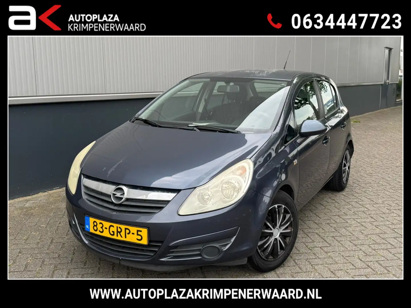 Opel Corsa 1.2-16V Business Airco Nieuwe APK NAP navigatie Szary - 1