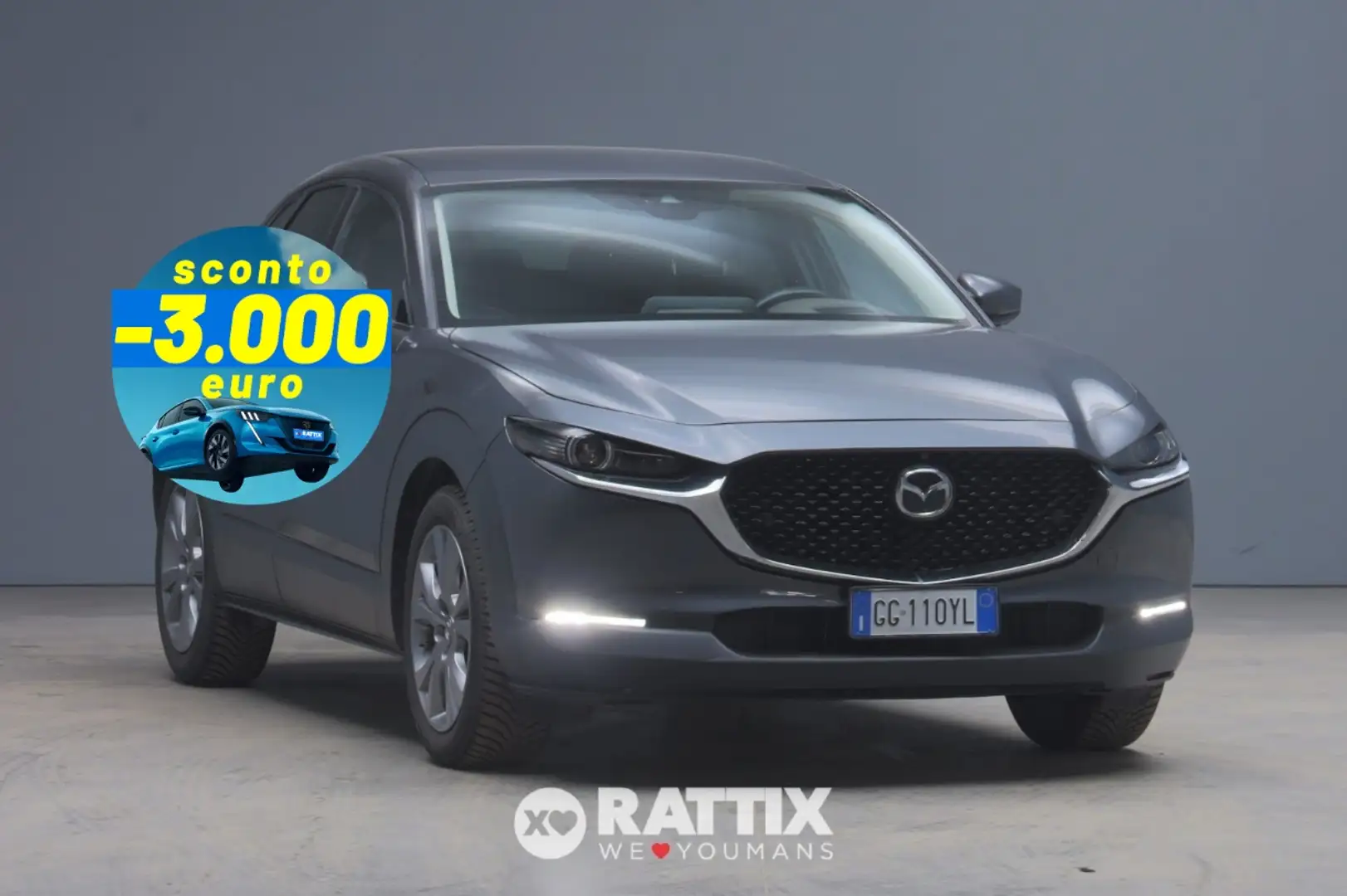 Mazda CX-30 2.0 m-Hybrid 150CV Evolve Grigio - 1
