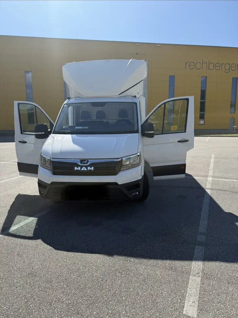 MAN TGE MAN TGE 3.180 mit Ladebordwand / Hebebühne – Picke Weiß - 1