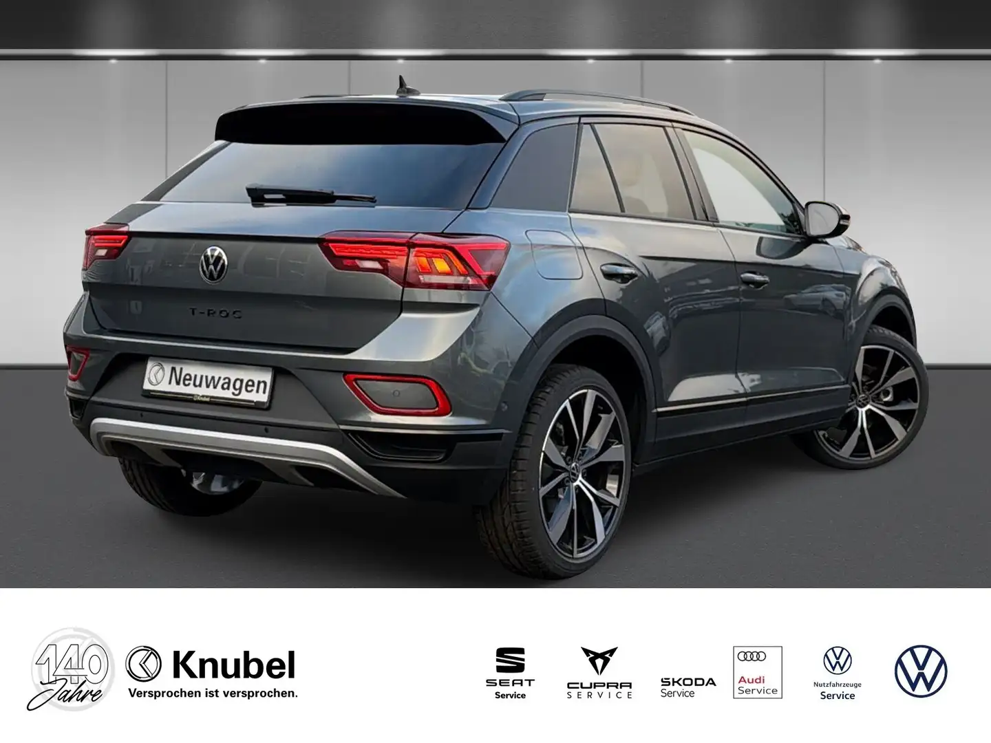 Volkswagen T-Roc Style 2.0 TDI DSG LED+ Navi AHK 19" TravelAss. Noir - 2