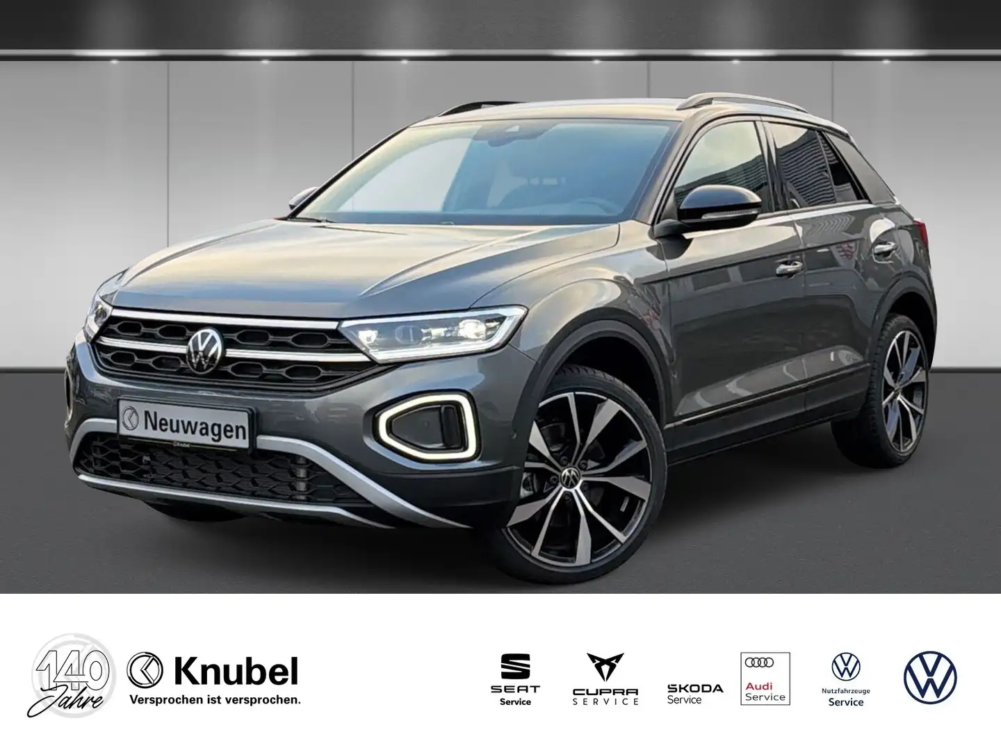 Volkswagen T-Roc Style 2.0 TDI DSG LED+ Navi AHK 19" TravelAss. Noir - 1