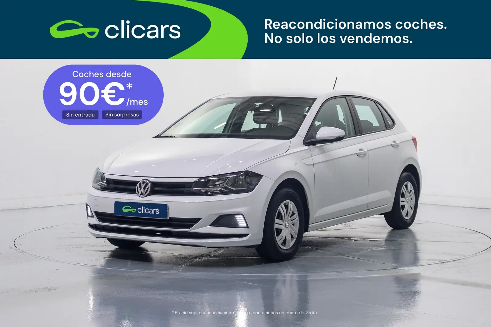 Volkswagen Polo 1.0 Edition 55kW Blanco - 1
