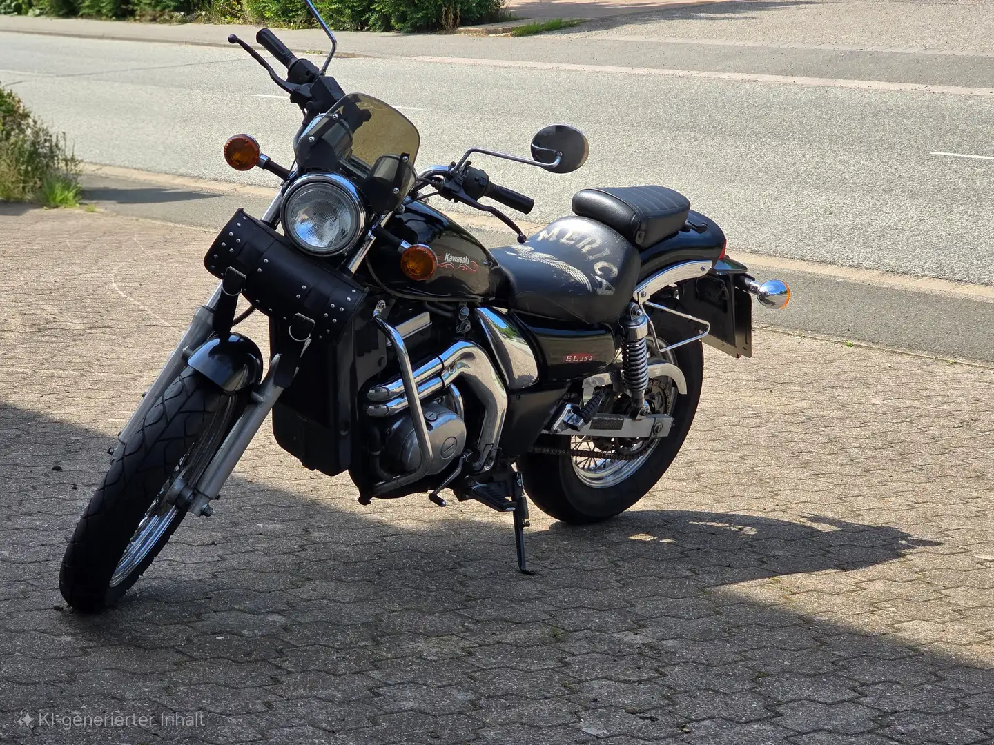 Kawasaki EL 252 Schwarz - 1