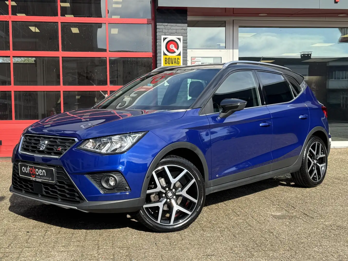 SEAT Arona 1.0 TSI FR *AUTOMAAT/TREKHAAK/CRUISE* Blauw - 2