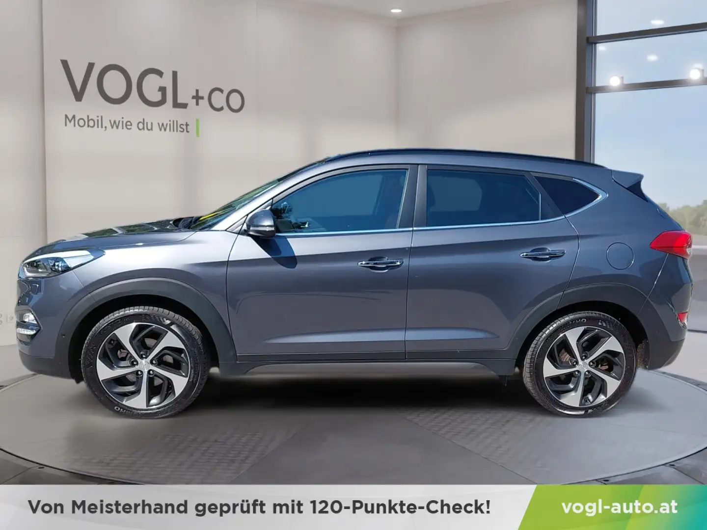 Hyundai TUCSON 1,6 T-GDI 4WD Platin DCT Grigio - 2