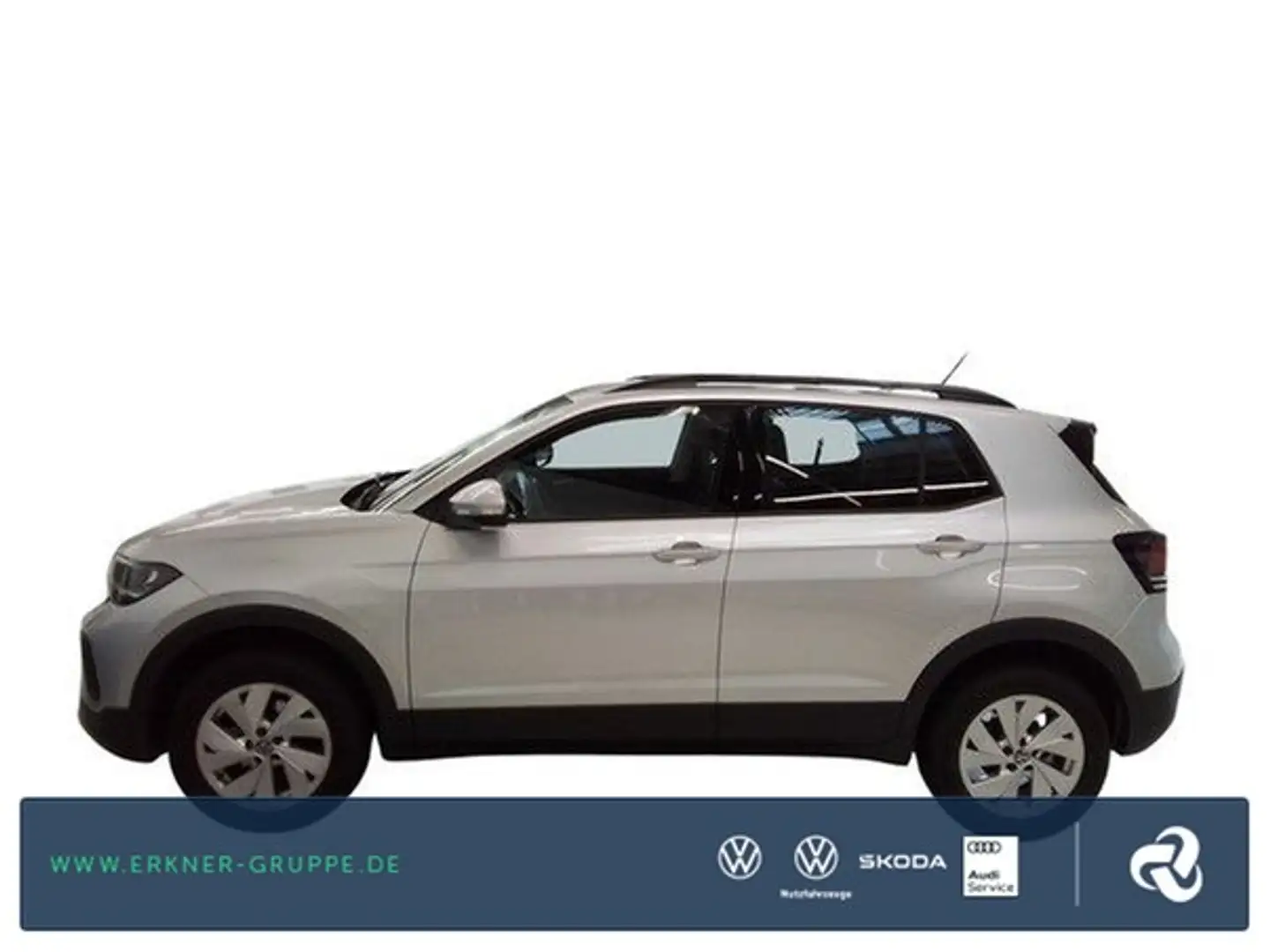 Volkswagen T-Cross 1.0TSI Life LED+ACC+DIGICOCKPIT+NAVI+++ Plateado - 1