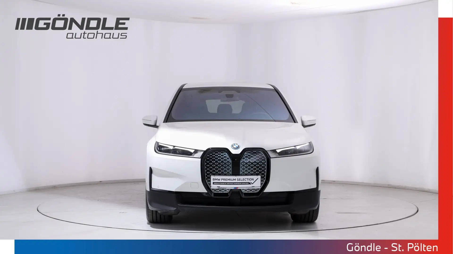 BMW iX iX xDrive40 Blanc - 2