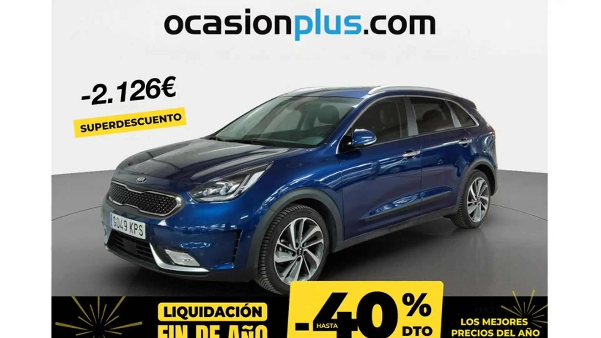 Kia Niro 1.6 HEV Emotion Bleu - 1