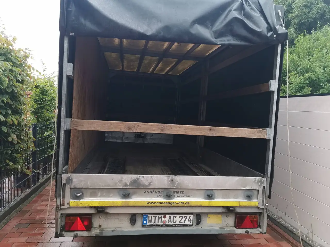 Trailer-Anhänger Planernanhänger, foto 6