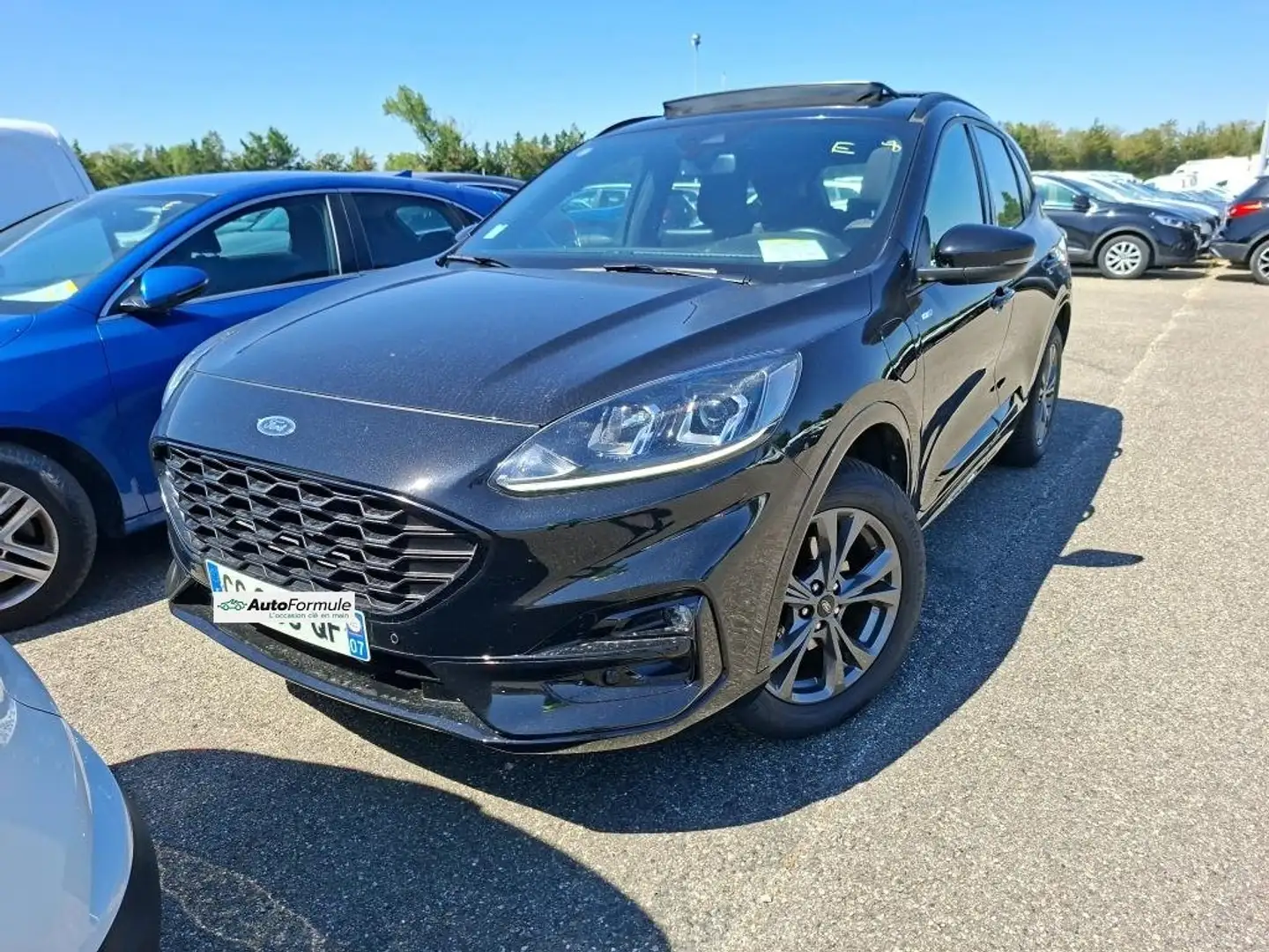 Ford Kuga 2.5 Duratec 225ch PHEV Hybride ST-Line + options Schwarz - 1
