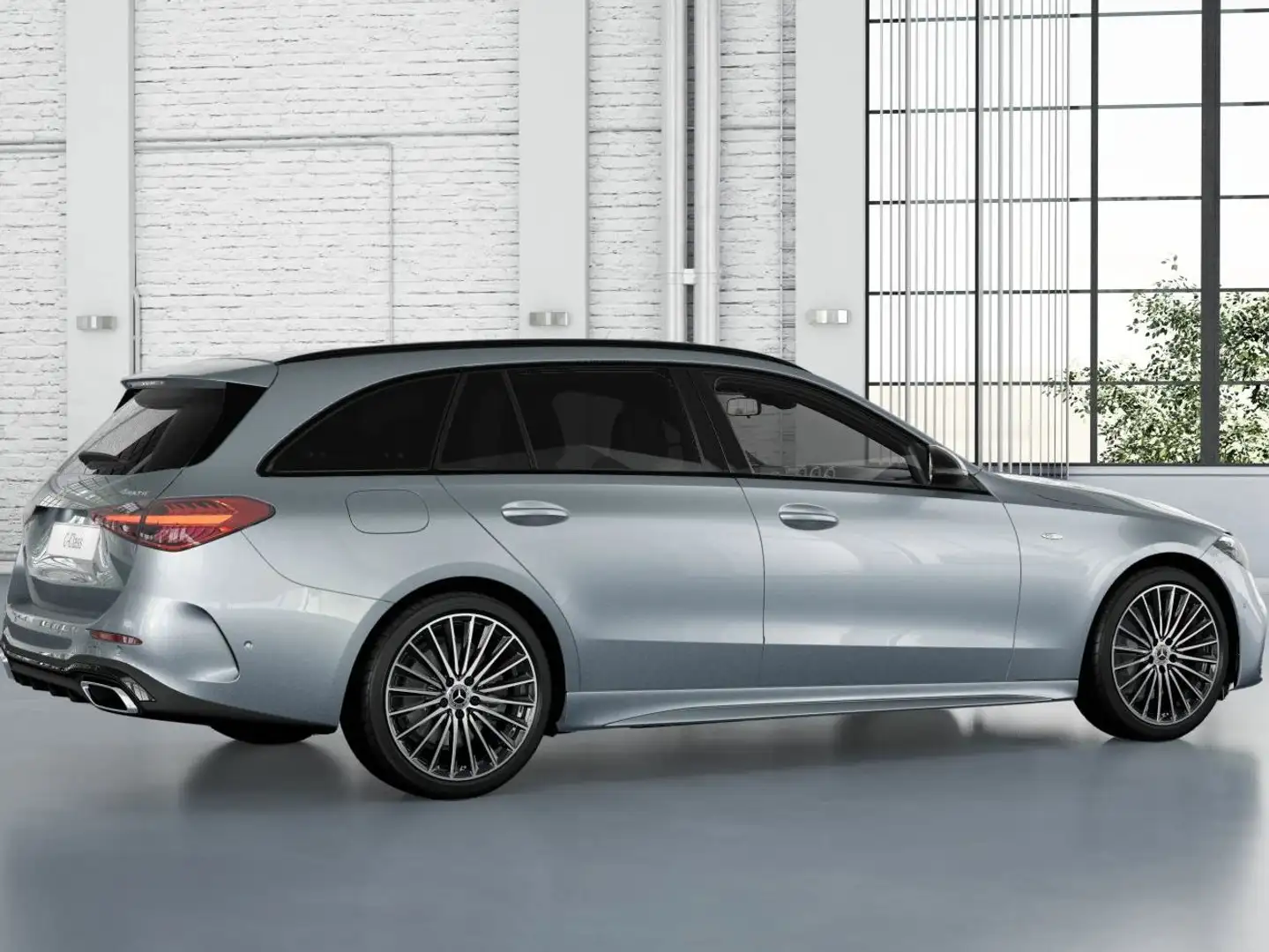 Mercedes-Benz C 300 C 300de 4MATIC Plug-in hyb. TRAVEL EDITION Silber - 2