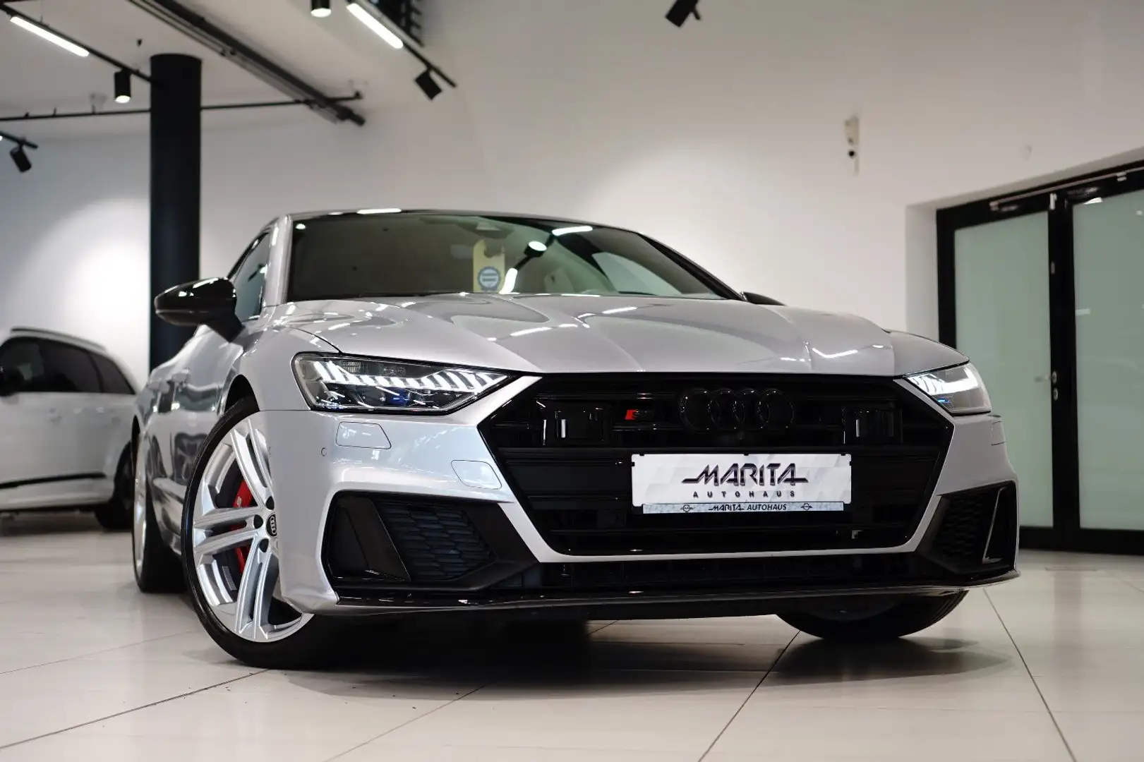 Audi S7 SPORTBACK 3.0|RS-SITZ|HUD|SOFT|LUFT|360|B&O| Silber - 2
