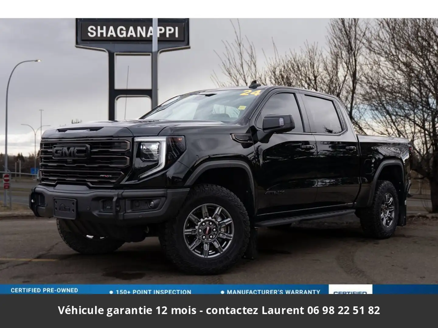 GMC Sierra AT4X 6.2L Tout compris hors homologation 4500e Noir - 1