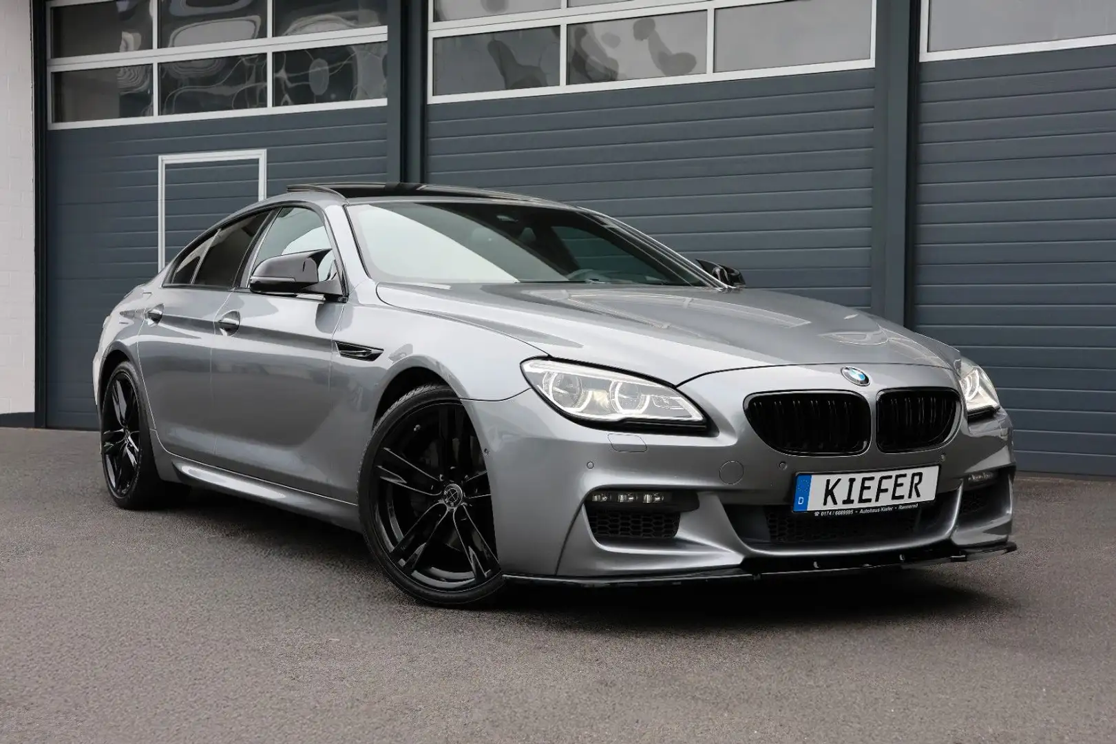 BMW 650 i/360/Adapt.LED/H&K/SHZ/SBL/TOTW/SPUR/R20 Gris - 1