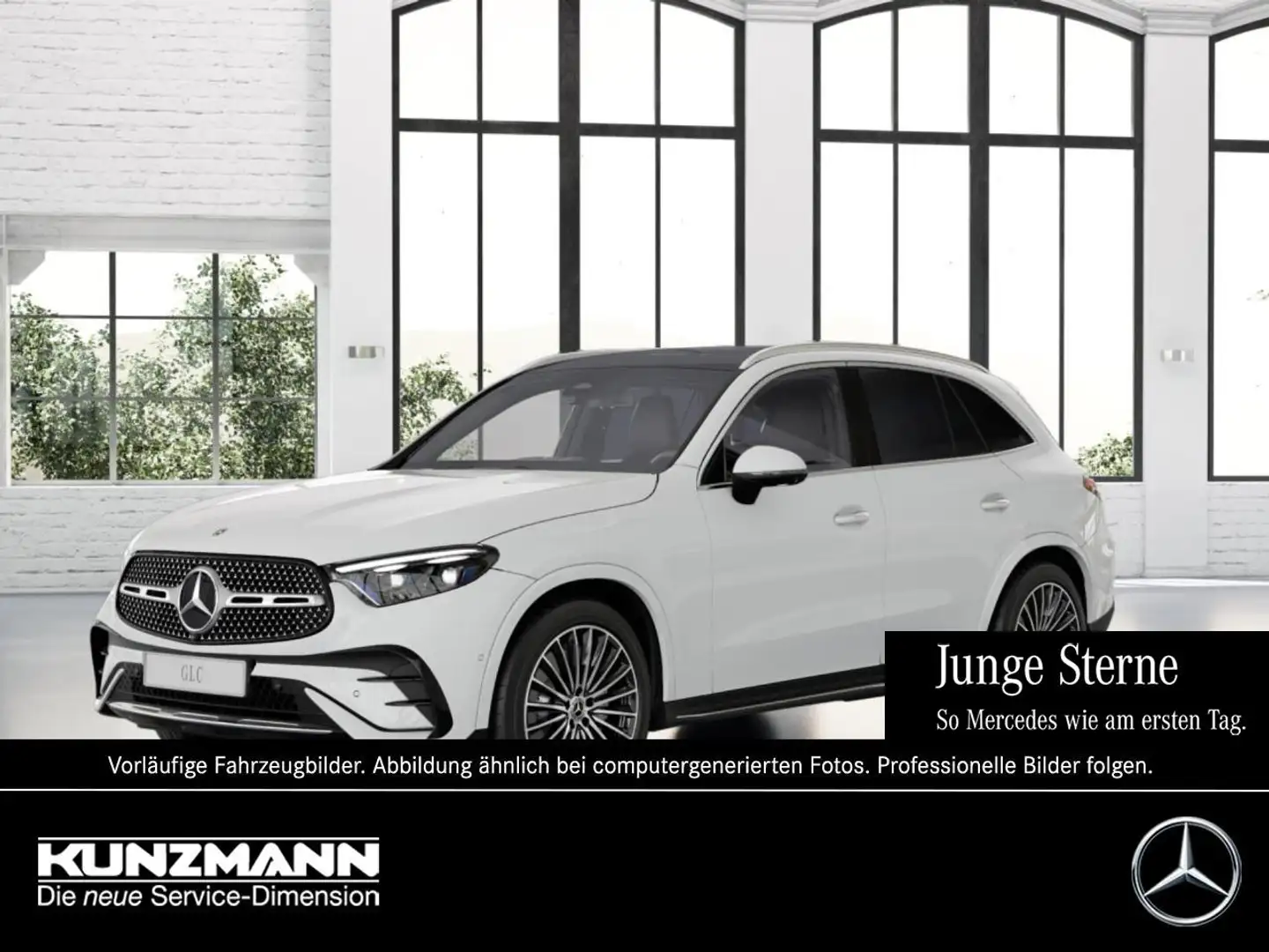Mercedes-Benz GLC 450 d 4M AMG Panorama AHK 360° HeadUp Memory Weiß - 1