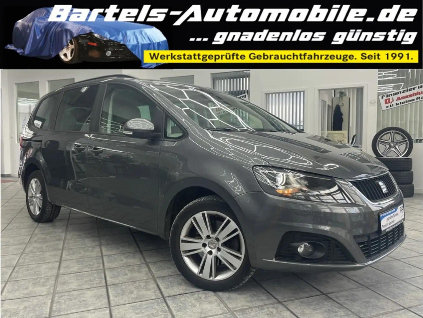 SEAT Alhambra 1.4 TSI Style, Navi, Bi-Xenon, Kamera Grau - 1