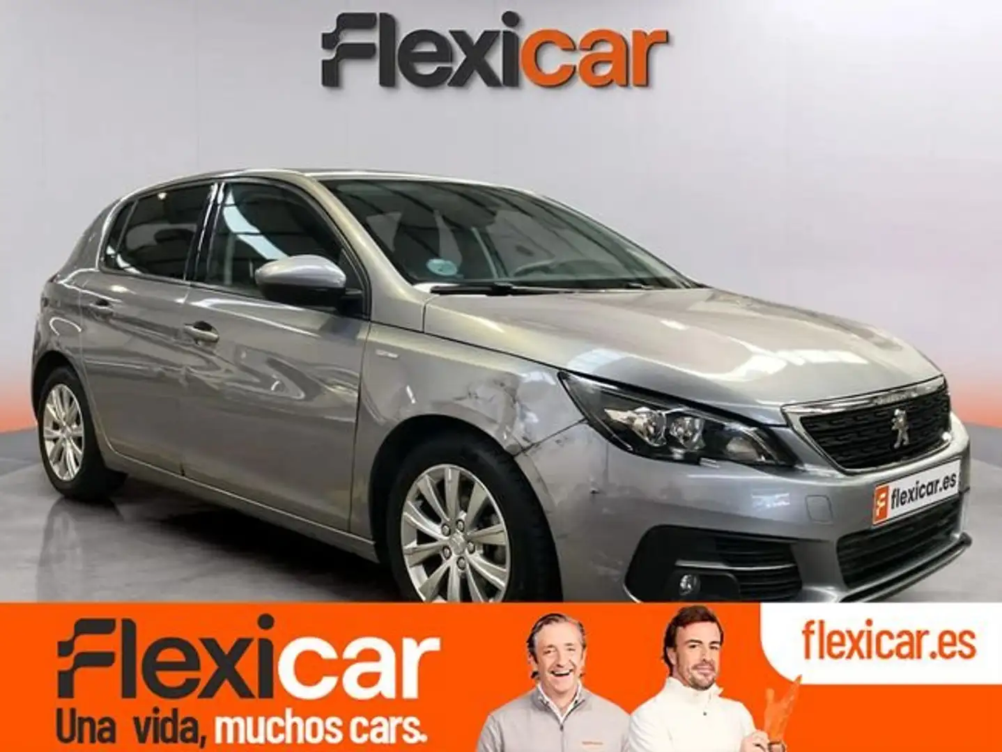 Peugeot 308 1.2 PureTech S&S Style 130 Gris - 1
