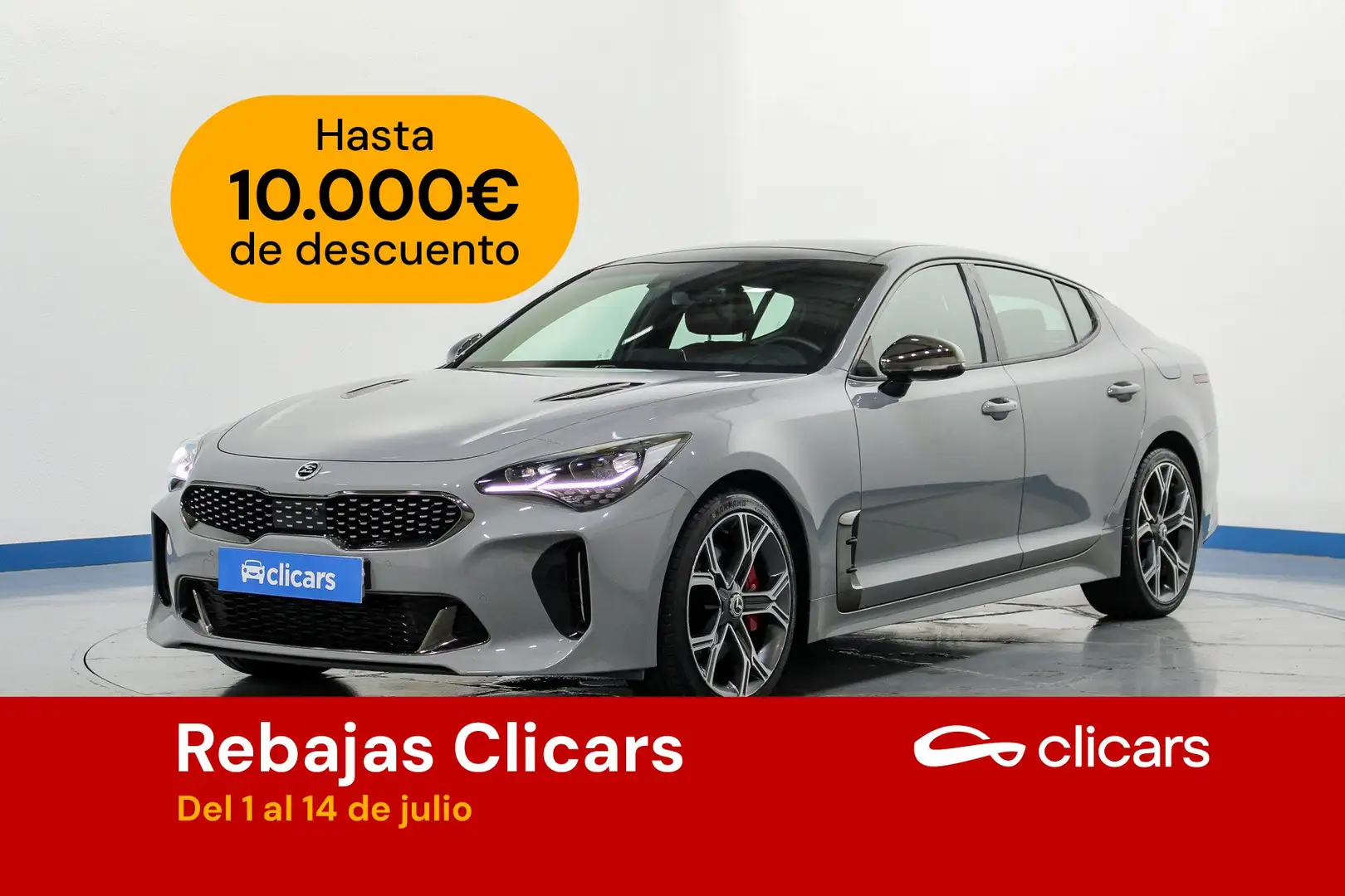 Kia Stinger 3.3 T-GDI GT 4x4 Aut. 366 Grigio - 1