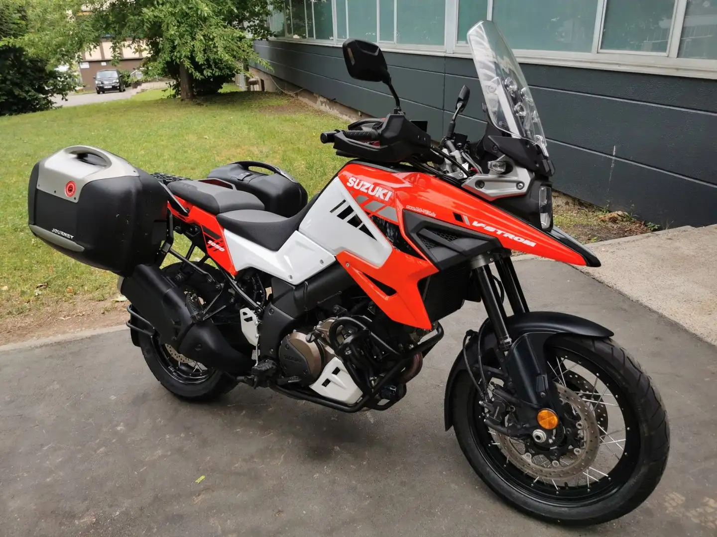 Suzuki DL1050 V-Strom 1000| 1. Hand| Seitenkoffer Rot - 1