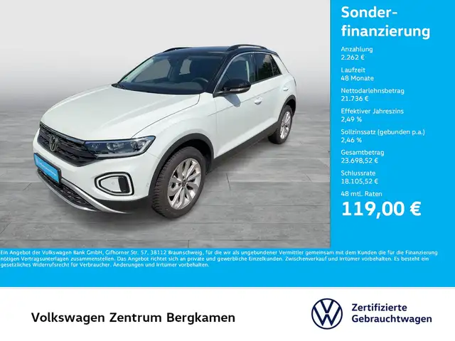 2025 Volkswagen T-Roc in White for sale