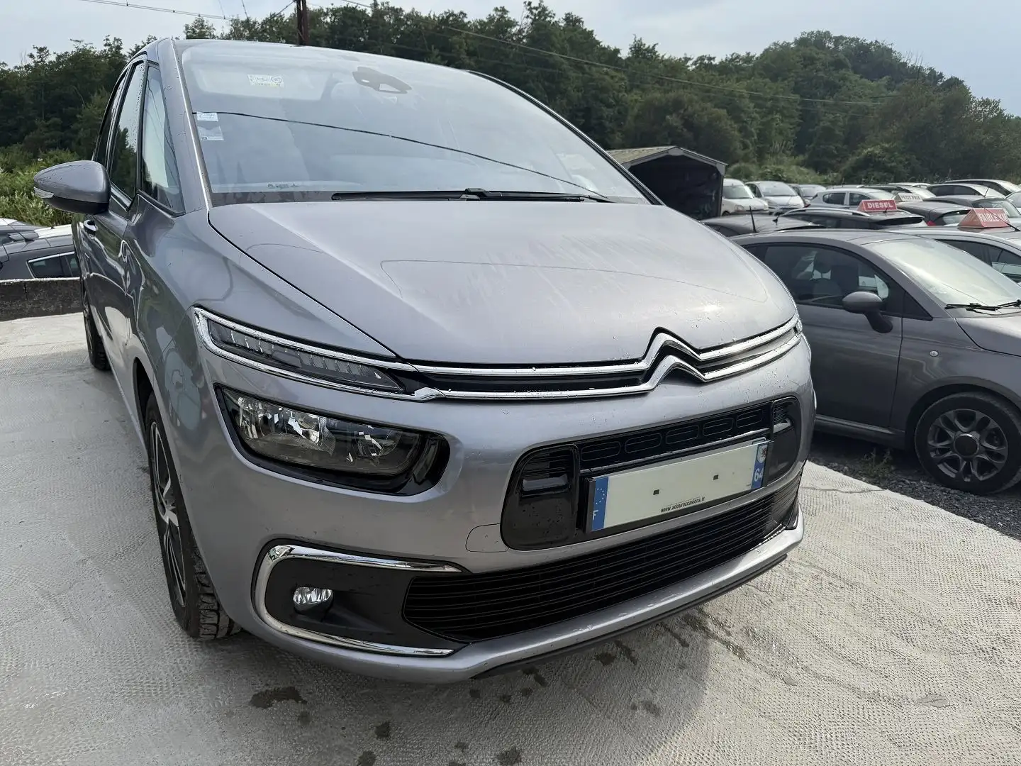 Citroen C4 Picasso BLUEHDI 120CH SHINE S\u0026S EAT6 Gris - 1