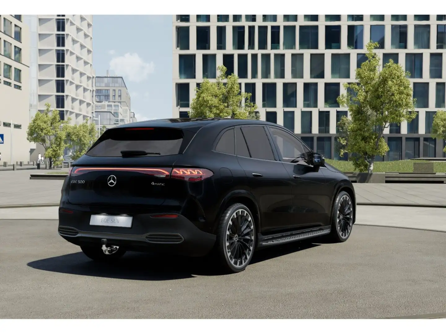 Mercedes-Benz EQE SUV EQE 500 4M SUV AMG-Sport/Pano/Hyper/AIRM/HAL/360 Schwarz - 2