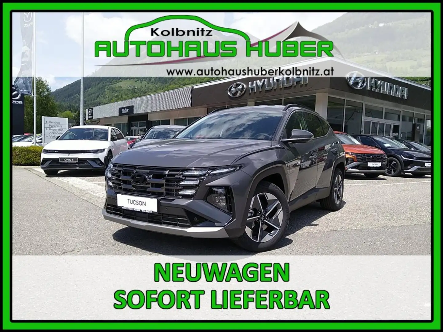 Hyundai TUCSON NX4 GO 1,6 T-GDi 4WD 48V DCT Grau - 1