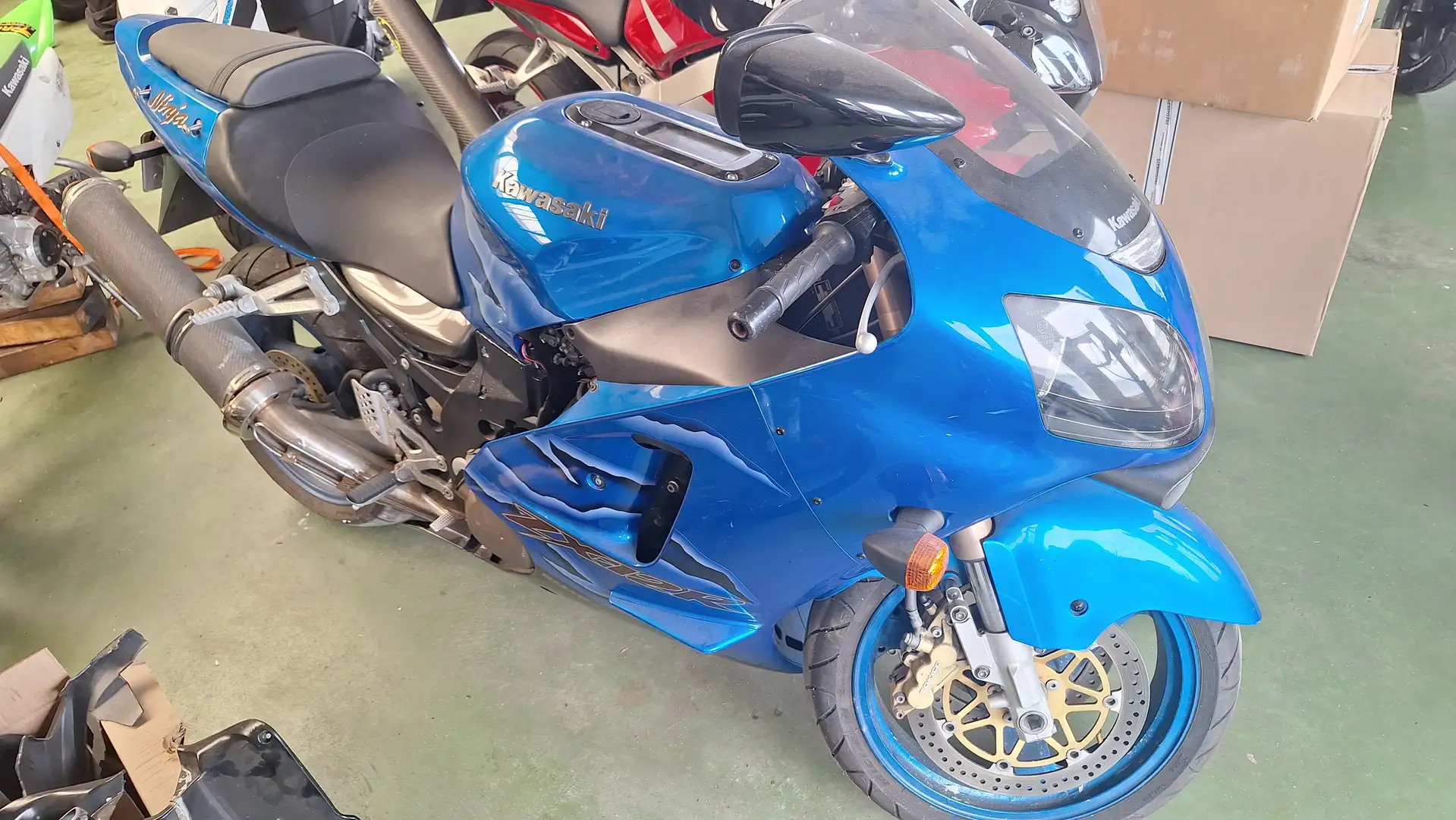 Kawasaki Ninja ZX-12R Blau - 2