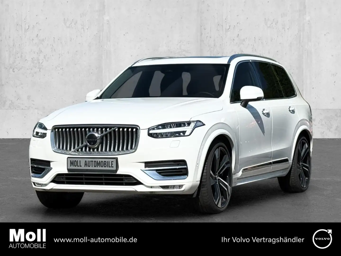 Volvo XC90 Plus Bright AWD B5 Diesel EU6d 7-Sitzer Allrad AD Weiß - 1