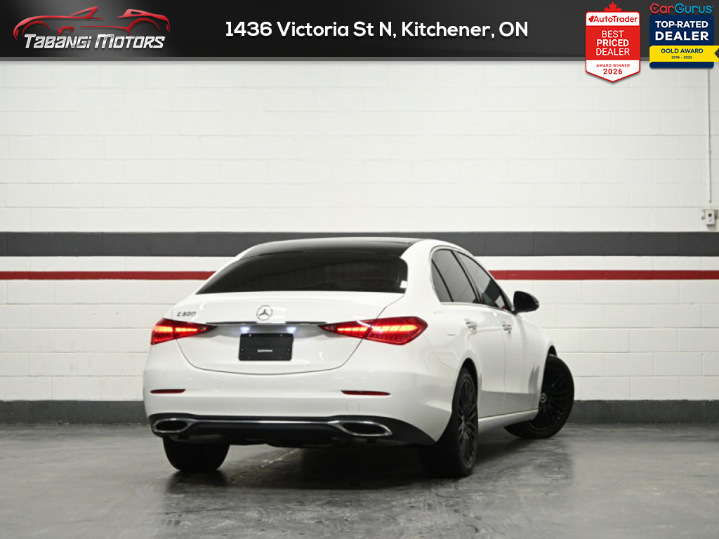 2023 Mercedes-Benz C-Class Sedan 300 No Accident Sunroof Ambient Light Heated Seat