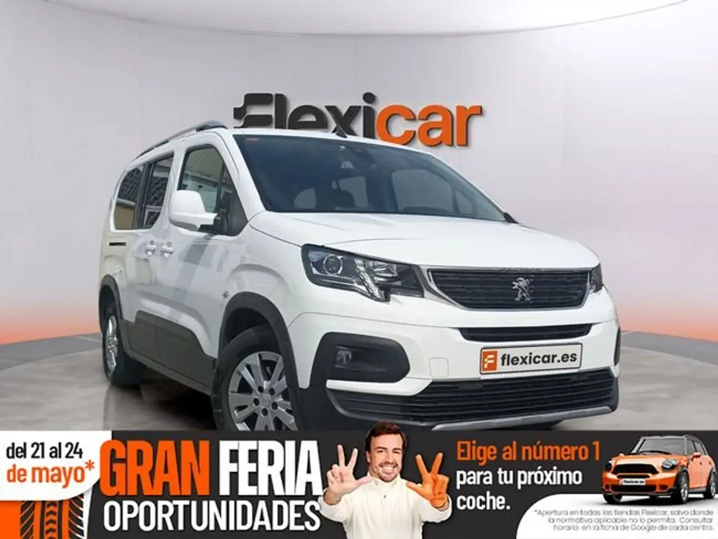 Peugeot Rifter Allure Long BlueHDi 73kW Gris - 1