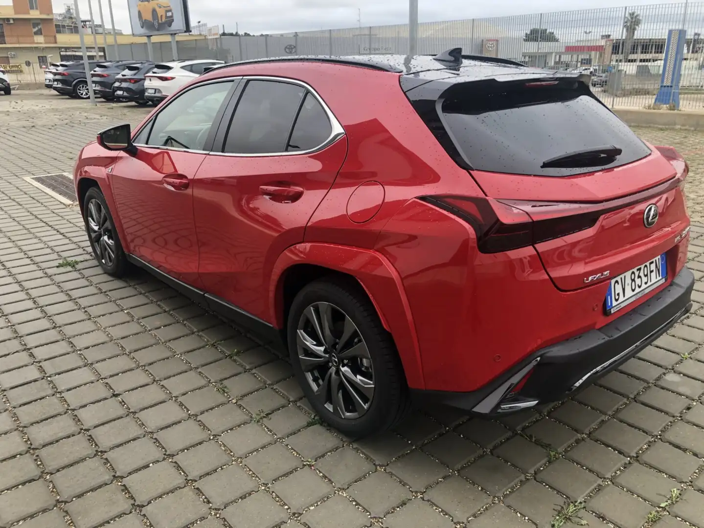 Lexus UX 300h AWD Rosso - 2