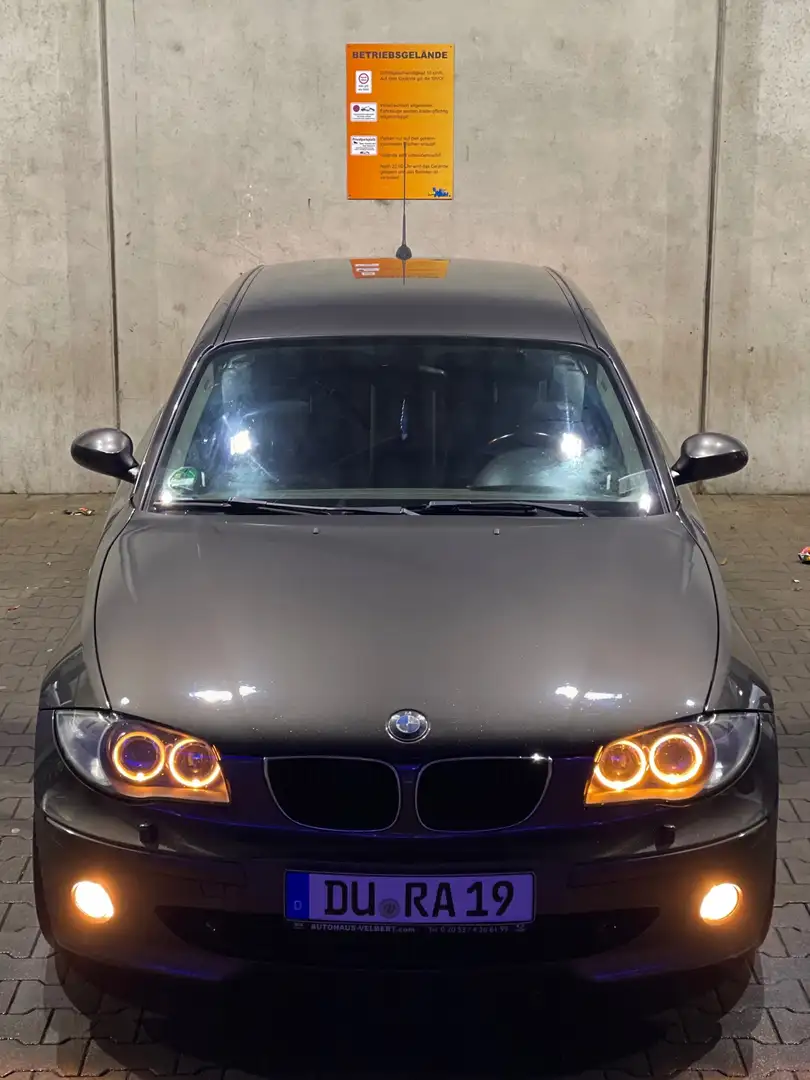 BMW 118 angel eyes ledersitze Grau - 1