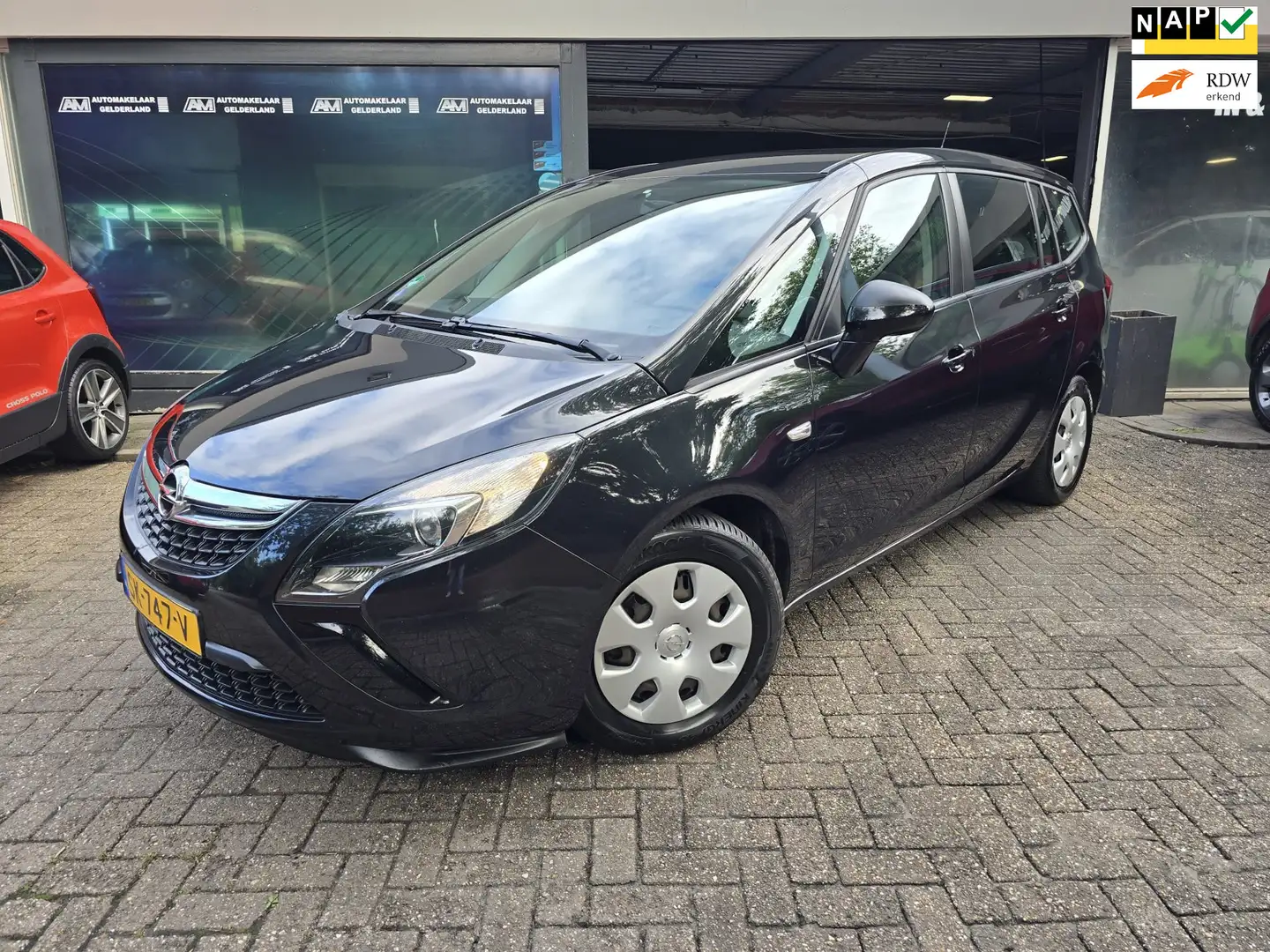 Opel Zafira Tourer 1.4 Edition 7p. | 12MND GARANTIE | NW APK | AIRCO Nero - 1